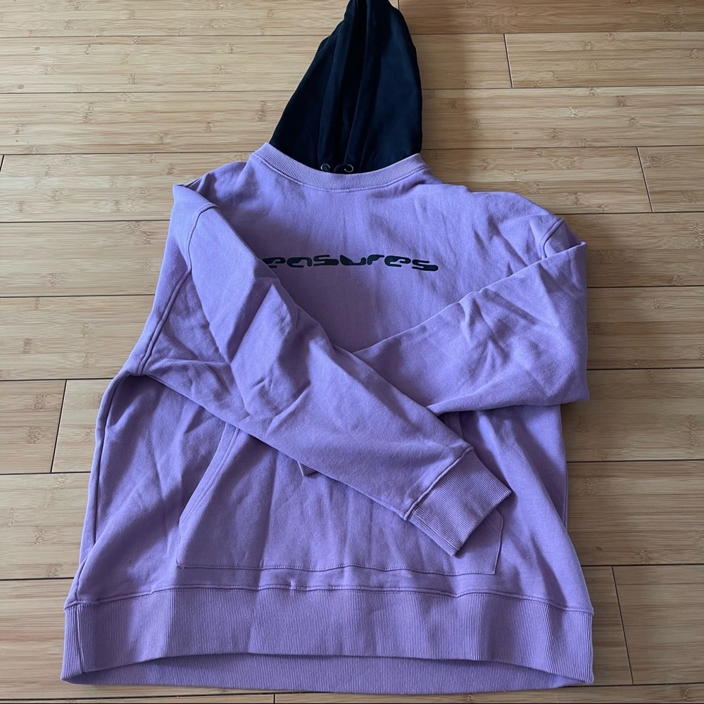 PLEASURES HARD DRIVE CREWNECK WITH HOODY